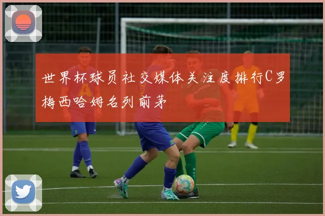 世界杯球员社交媒体关注度排行C罗梅西哈姆名列前茅